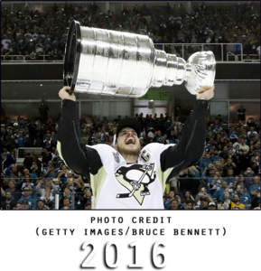 2016 Penguins - Sidney Crosby
